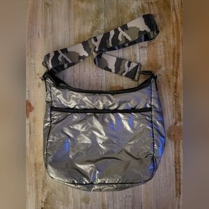 Haute Shore Silver Quilted Bag